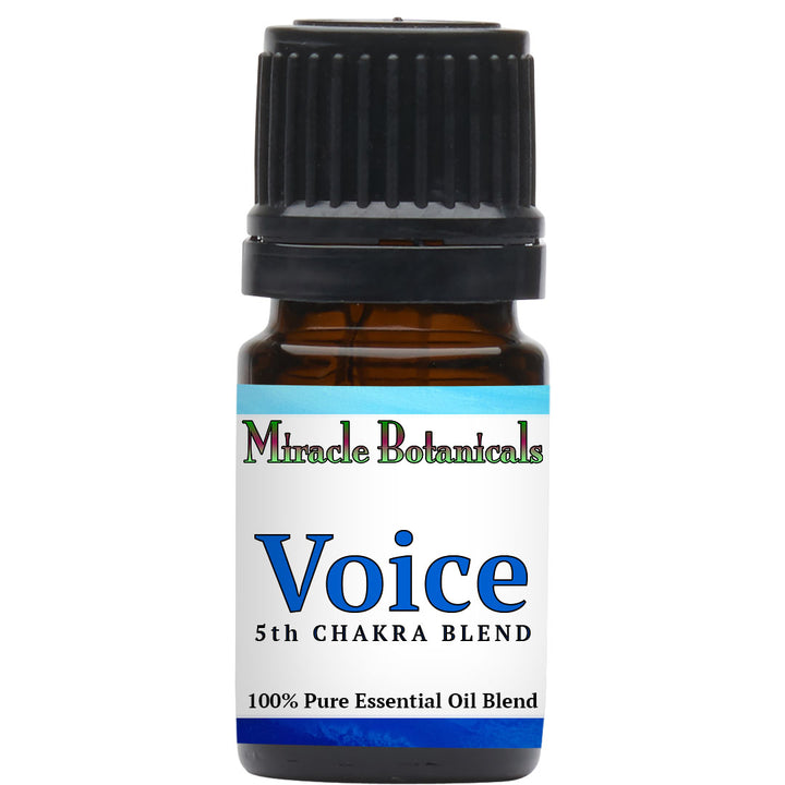 Voice - 5th Chakra Essential Oil Blend for Balancing Throat Chakra