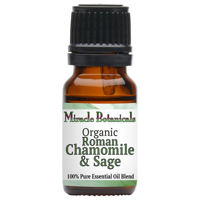 Roman Chamomile & Sage Essential Oil - Organic