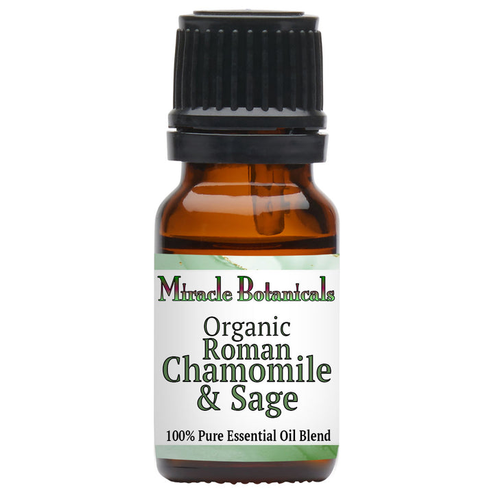 Roman Chamomile & Sage Essential Oil - Organic