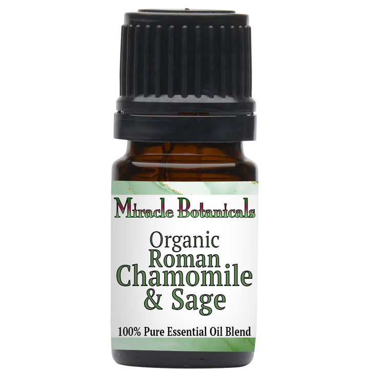 Roman Chamomile & Sage Essential Oil - Organic