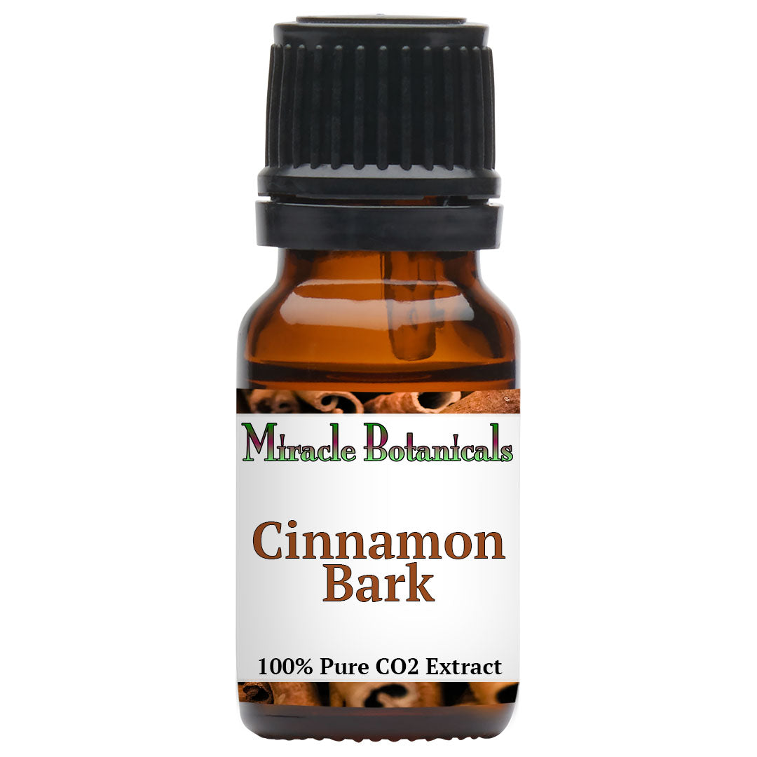 Cinnamon Bark Essential Oil - CO2 Extracted (Cinnamomum Zeylanicum) - Ceylon Cinnamon - Miracle Botanicals Essential Oils