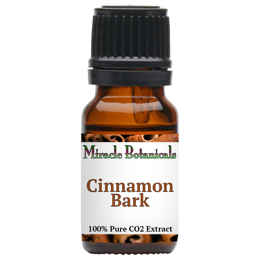 Cinnamon Bark Essential Oil - CO2 Extracted (Cinnamomum Zeylanicum) - Ceylon Cinnamon - Miracle Botanicals Essential Oils