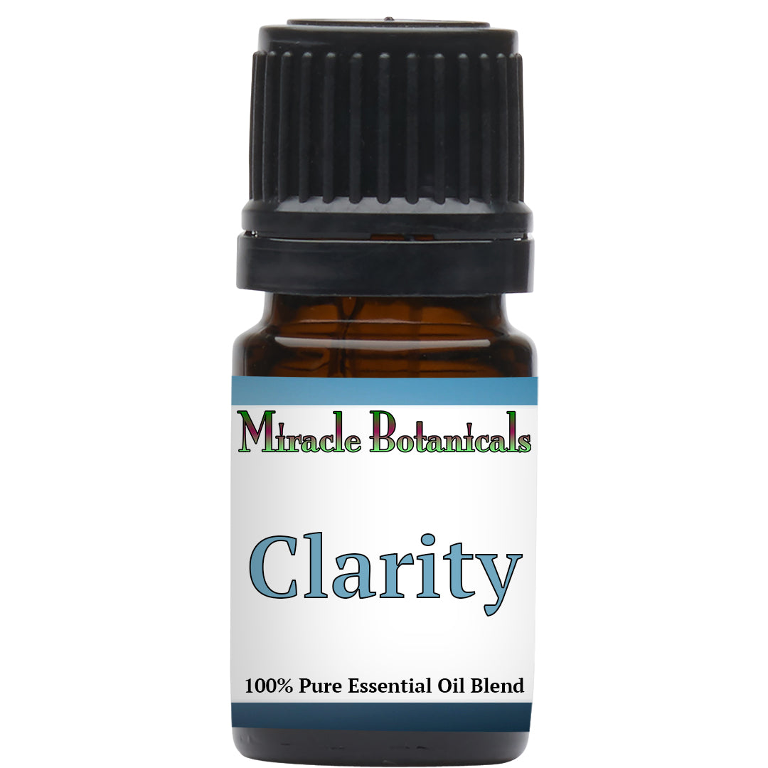 Clarity Essential Oil Blend - 100% Pure Essential Oil Blend for Physical and Mental Clarity