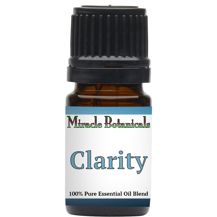 Clarity Essential Oil Blend - 100% Pure Essential Oil Blend for Physical and Mental Clarity