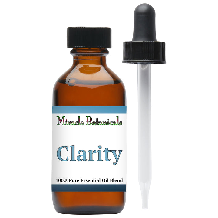 Clarity Essential Oil Blend - 100% Pure Essential Oil Blend for Physical and Mental Clarity