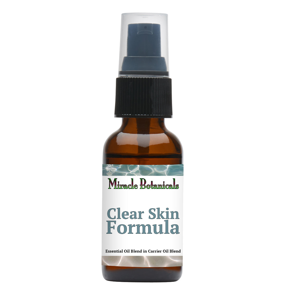 Clear Skin Formula - Essential Oil & Carrier Oil Blend for Rejuvenation and Clear Skin