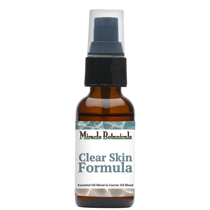 Clear Skin Formula - Essential Oil & Carrier Oil Blend for Rejuvenation and Clear Skin