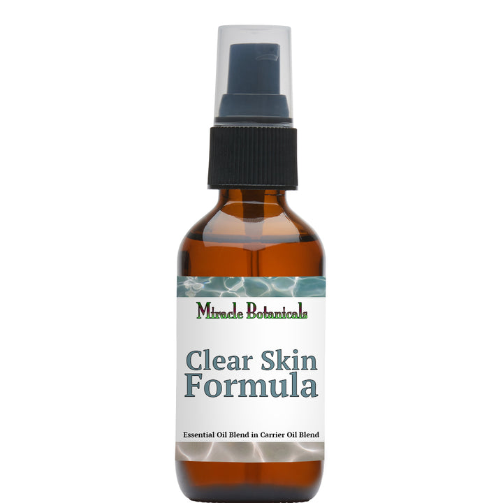 Clear Skin Formula - Essential Oil & Carrier Oil Blend for Rejuvenation and Clear Skin