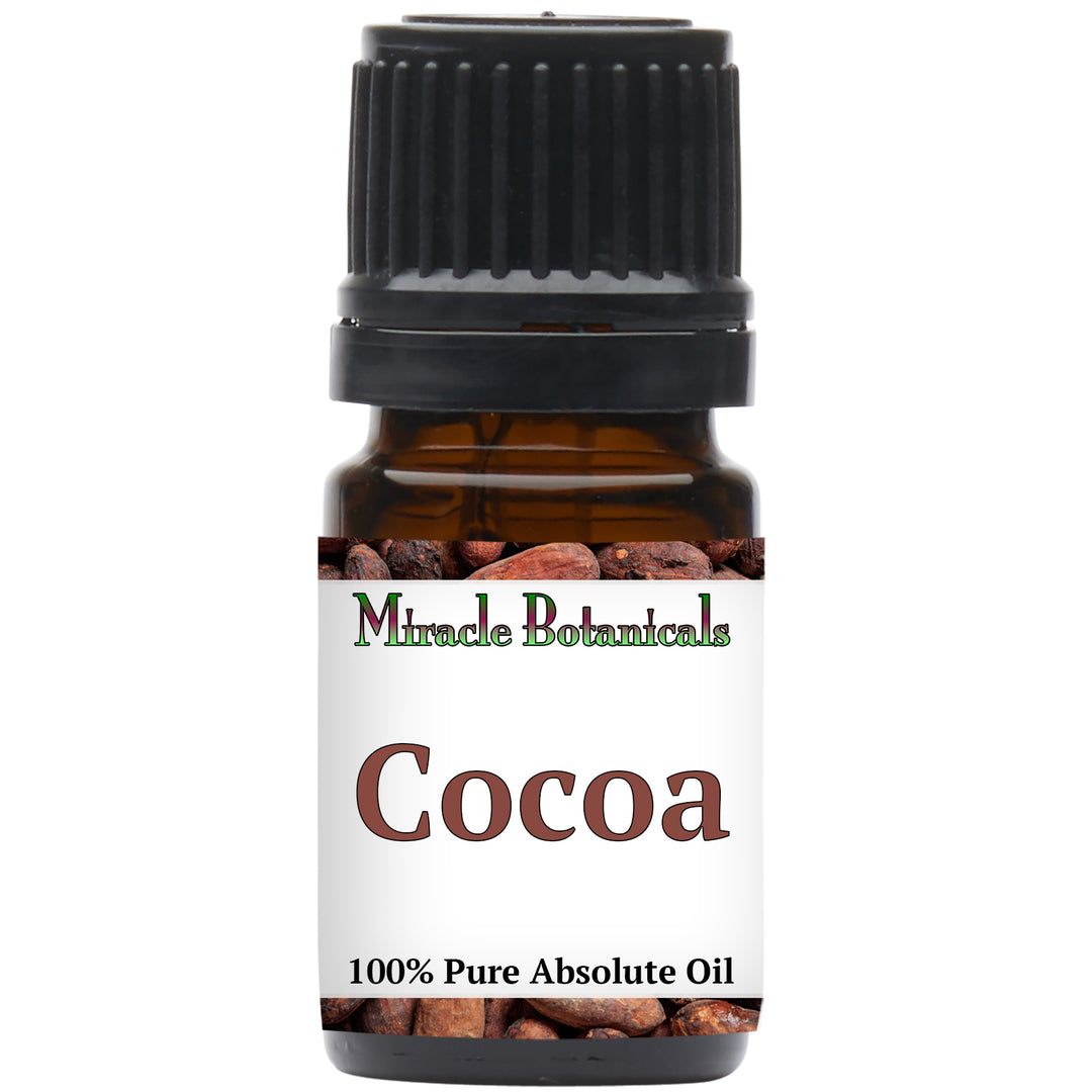 Cocoa Absolute Oil - Hexane Free (Theobroma Cacao) - Miracle Botanicals Essential Oils