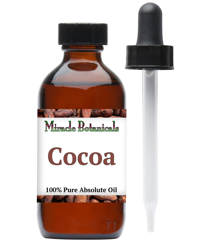Cocoa Absolute Oil - Hexane Free (Theobroma Cacao) - Miracle Botanicals Essential Oils