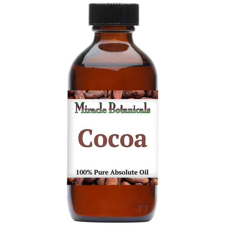 Cocoa Absolute Oil - Hexane Free (Theobroma Cacao) - Miracle Botanicals Essential Oils