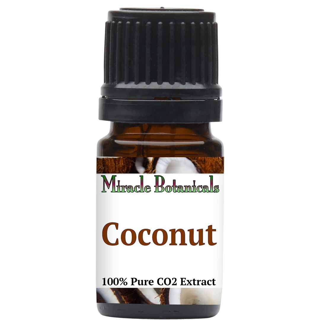 Coconut Essential Oil - Organic - CO2 Extracted (Cocos Nucifera) - Miracle Botanicals Essential Oils