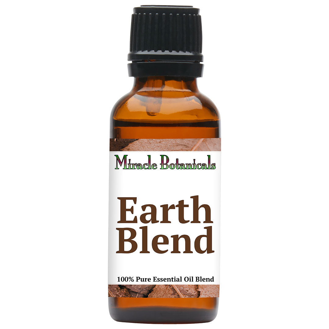 Earth Essential Oil Blend - 100% Essential Oil Blend for Grounding and Clearing