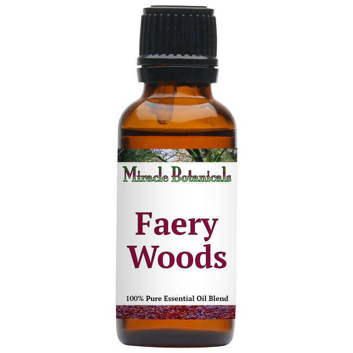 Faery Woods Essential Oil Blend - 100% Pure Blend of Wood Essential Oils - Discover Silence in a Mystical Forest