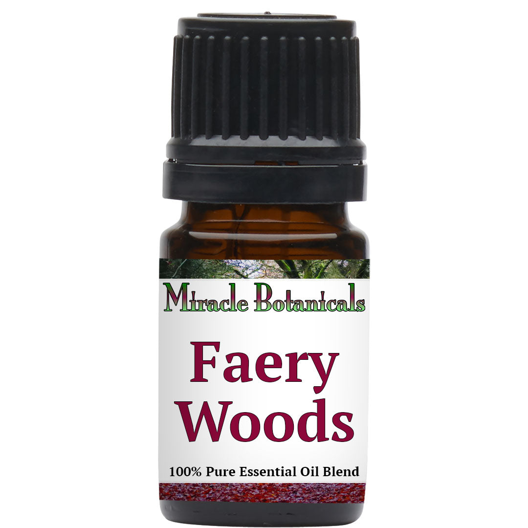 Faery Woods Essential Oil Blend - 100% Pure Blend of Wood Essential Oils - Discover Silence in a Mystical Forest