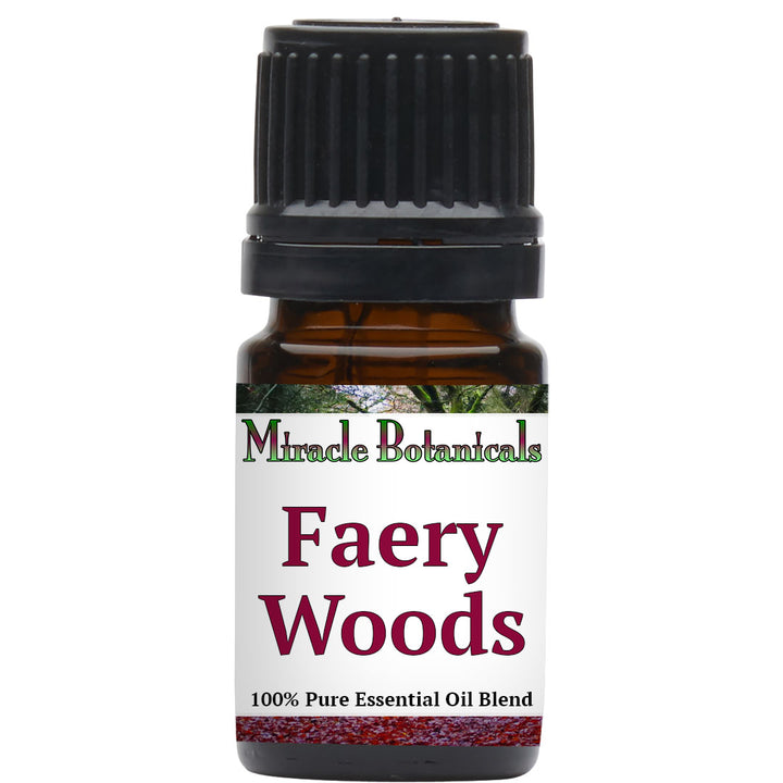 Faery Woods Essential Oil Blend - 100% Pure Blend of Wood Essential Oils - Discover Silence in a Mystical Forest