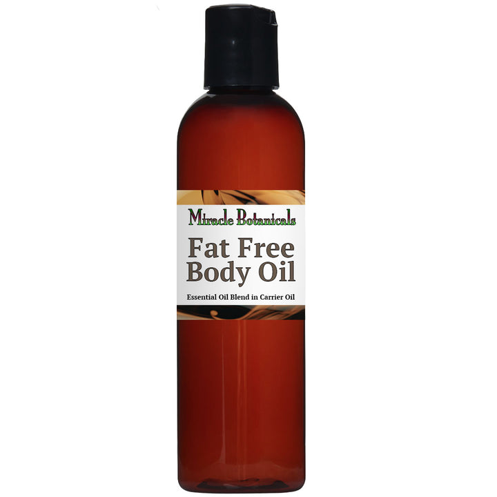 Fat Free Essential Oil Body Formula - Cellulite Reducing Blend of Essential Oils and Carrier Oils