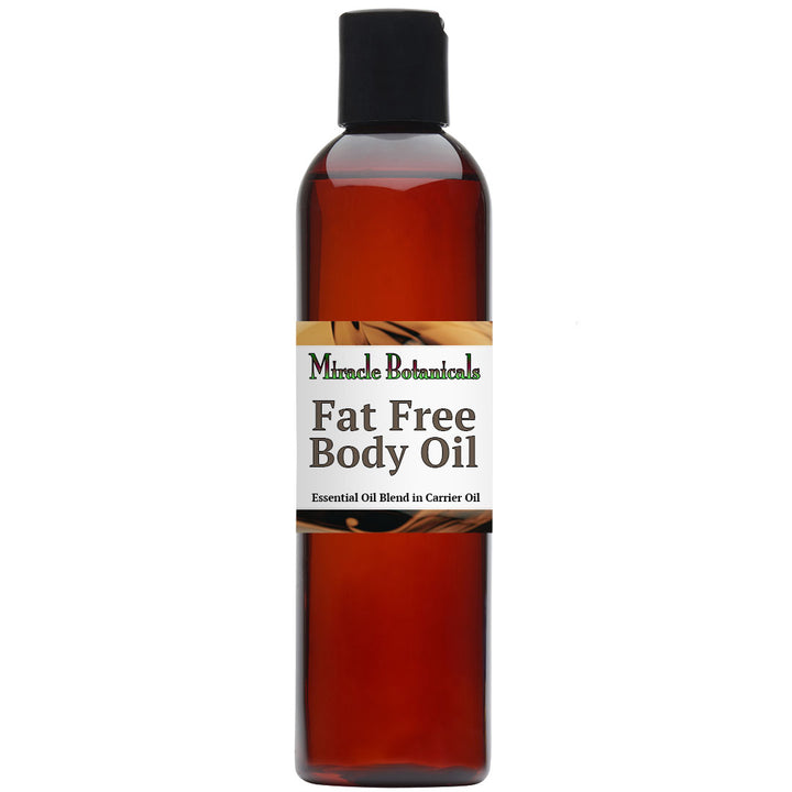 Fat Free Essential Oil Body Formula - Cellulite Reducing Blend of Essential Oils and Carrier Oils