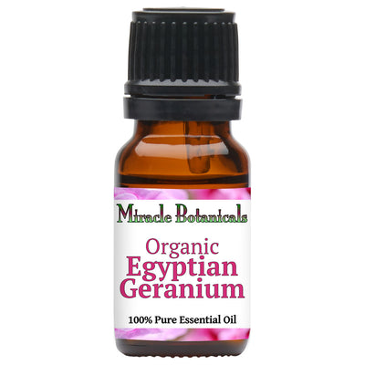 Geranium (Egyptian) Essential Oil - Organic (Pelargonium Graveolens)