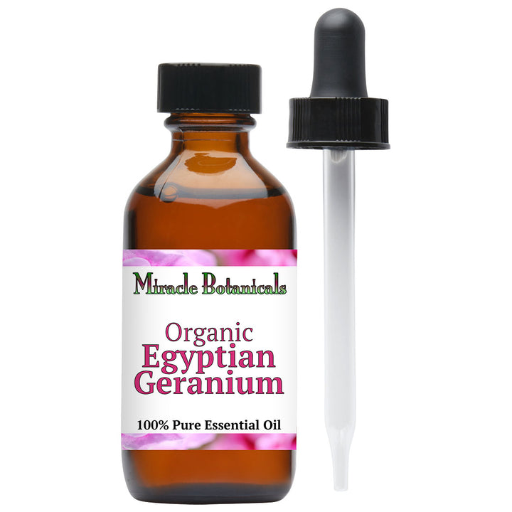 Geranium (Egyptian) Essential Oil - Organic (Pelargonium Graveolens)