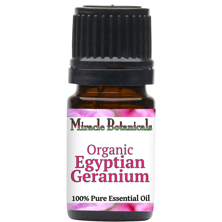 Geranium (Egyptian) Essential Oil - Organic (Pelargonium Graveolens)
