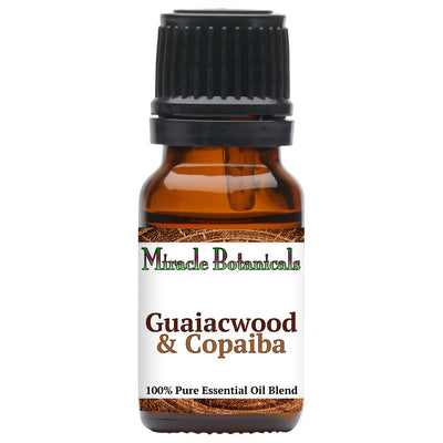 Guaiacwood & Copaiba - 100% Pure Essential Oil Blend of Base Note Oils - Woody Aroma