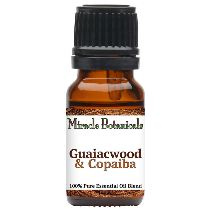 Guaiacwood & Copaiba - 100% Pure Essential Oil Blend of Base Note Oils - Woody Aroma