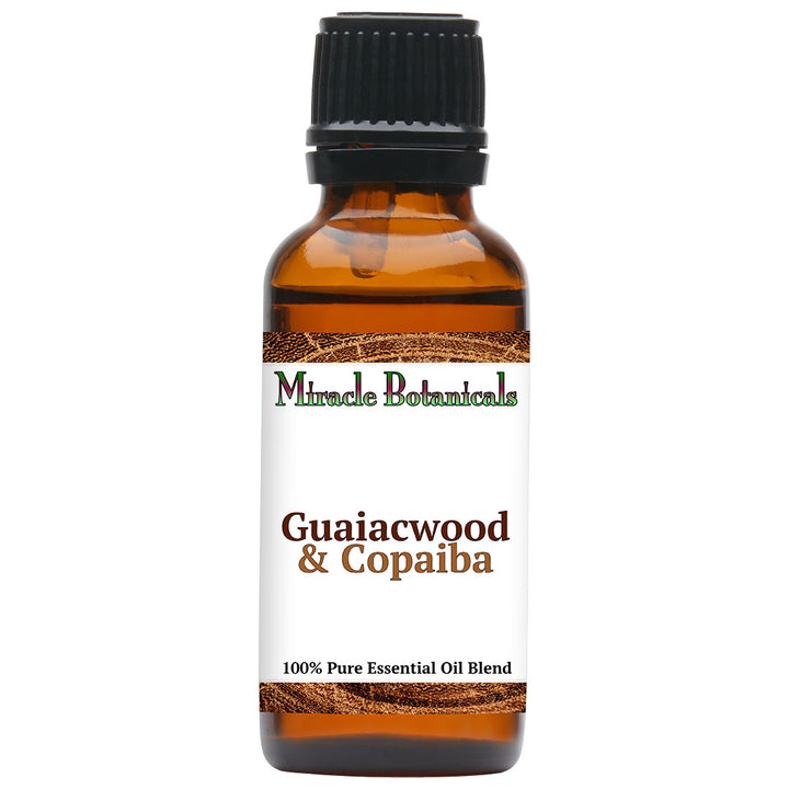 Guaiacwood & Copaiba - 100% Pure Essential Oil Blend of Base Note Oils - Woody Aroma