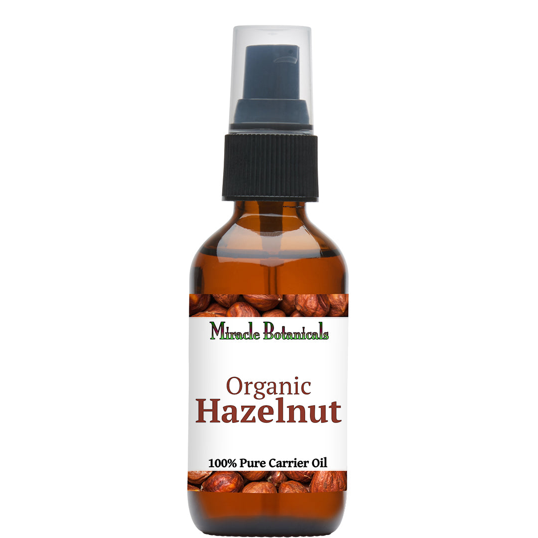 Hazelnut Oil, Virgin - Organic (Corylus Avellana) - Miracle Botanicals Essential Oils