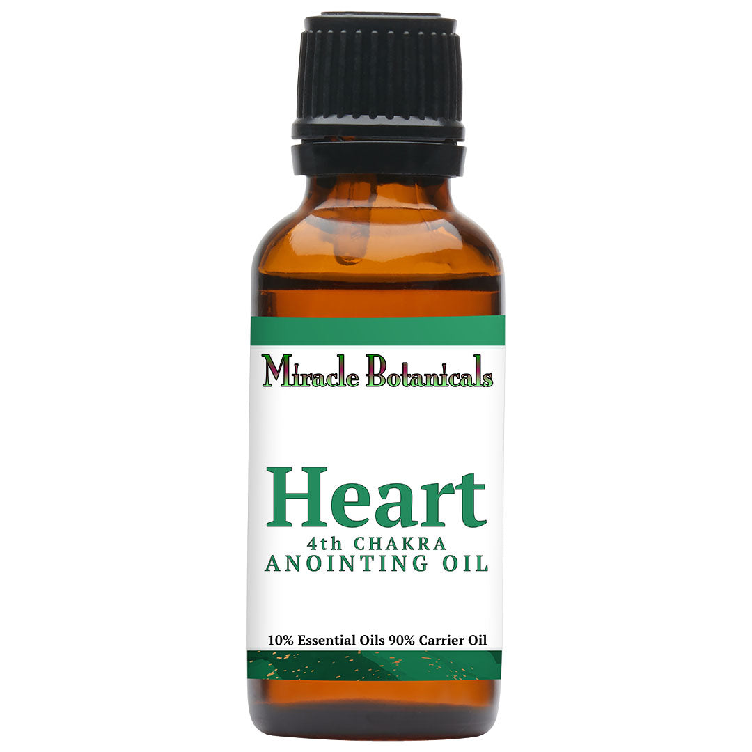 Heart - 4th Chakra Essential Oil Blend for Balancing Energy of the Heart