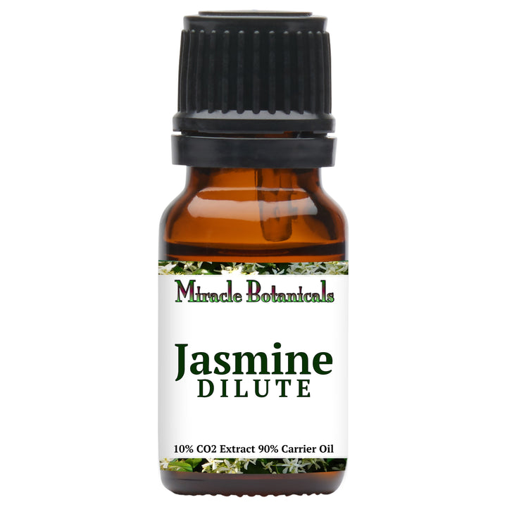 Jasmine CO2 Essential Oil - 10% Dilute in Meadowfoam (10% Pure Jasminum Grandiflorum Preblended in 90% Limnanthes Alba)