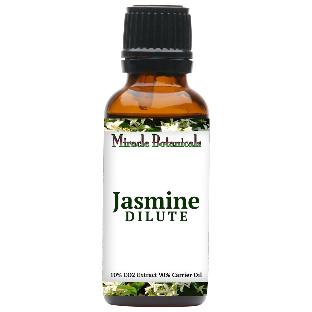 Jasmine CO2 Essential Oil - 10% Dilute in Meadowfoam (10% Pure Jasminum Grandiflorum Preblended in 90% Limnanthes Alba)