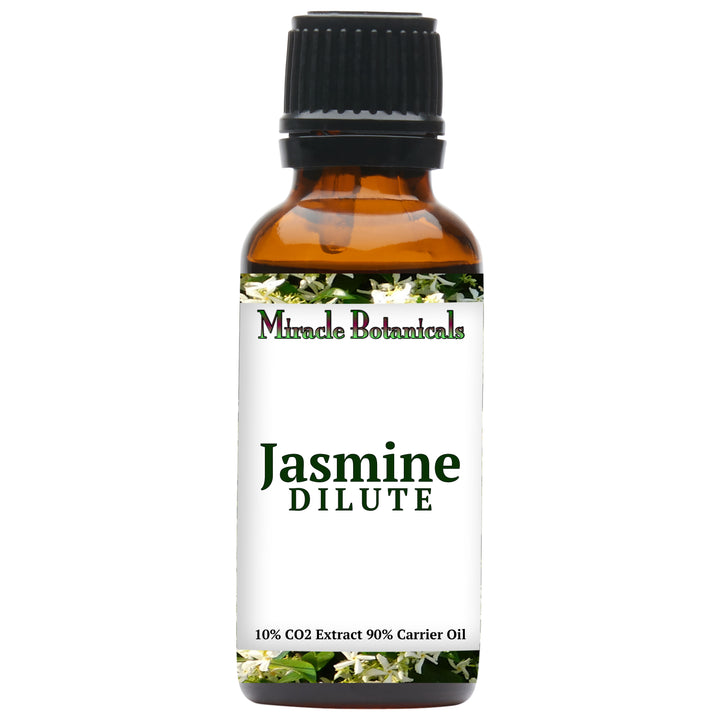 Jasmine CO2 Essential Oil - 10% Dilute in Meadowfoam (10% Pure Jasminum Grandiflorum Preblended in 90% Limnanthes Alba)