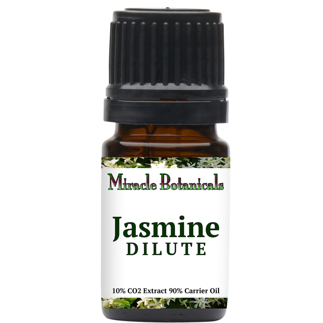 Jasmine CO2 Essential Oil - 10% Dilute in Meadowfoam (10% Pure Jasminum Grandiflorum Preblended in 90% Limnanthes Alba)