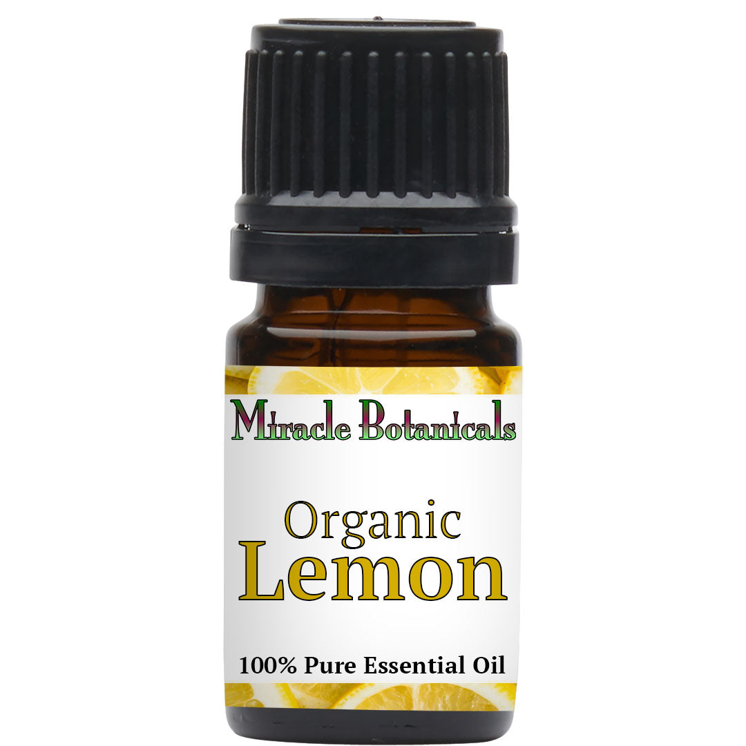 Lemon Essential Oil - Organic (Citrus Limonum)