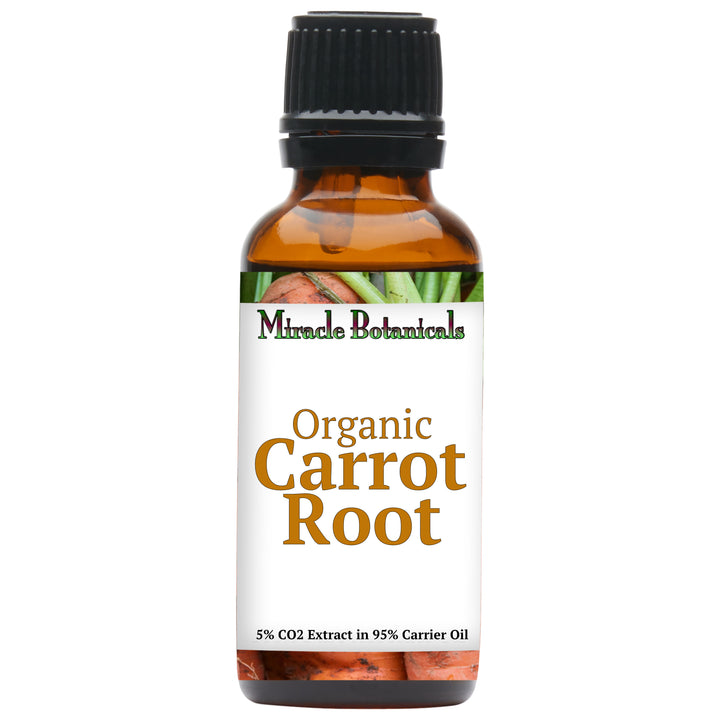 Carrot Root Essential Oil - Helio Carrot in Jojoba - Organic - CO2 Extracted (Daucus Carota)