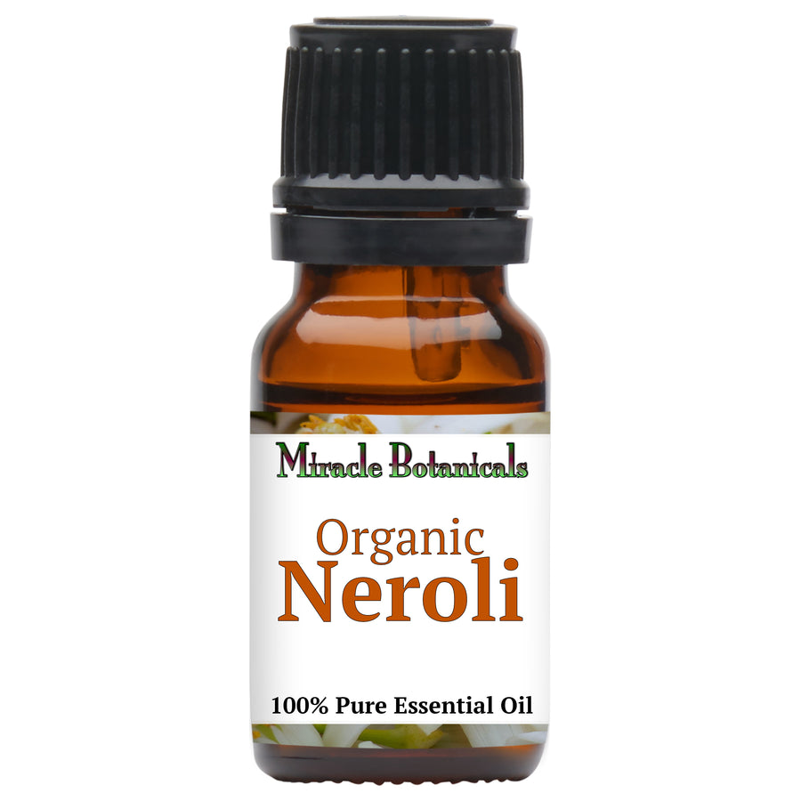 Neroli Essential Oil - Organic (Citrus Aurantium Amara) - Miracle Botanicals Essential Oils