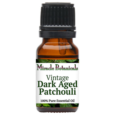 Patchouli Essential Oil - Premium Vintage Dark Aged (Pogostemon Cablin)