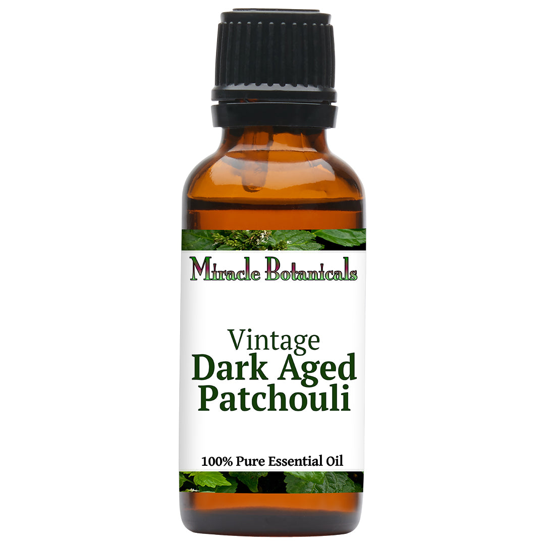 Patchouli Essential Oil - Premium Vintage Dark Aged (Pogostemon Cablin)