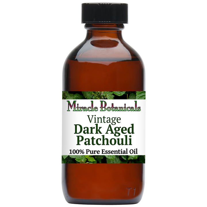 Patchouli Essential Oil - Premium Vintage Dark Aged (Pogostemon Cablin)