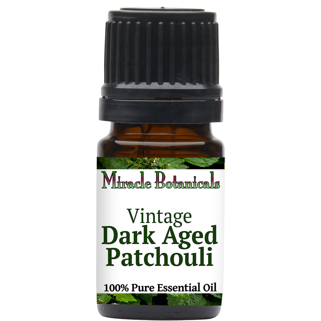 Patchouli Essential Oil - Premium Vintage Dark Aged (Pogostemon Cablin)
