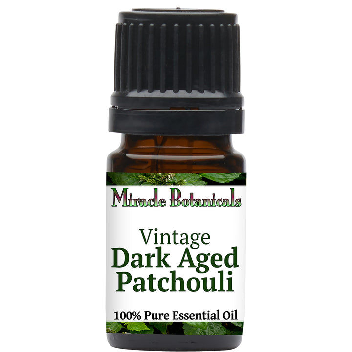 Patchouli Essential Oil - Premium Vintage Dark Aged (Pogostemon Cablin)