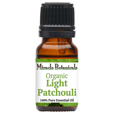 Patchouli (Light) Essential Oil - Organic (Pogostemon Cablin Benth.)