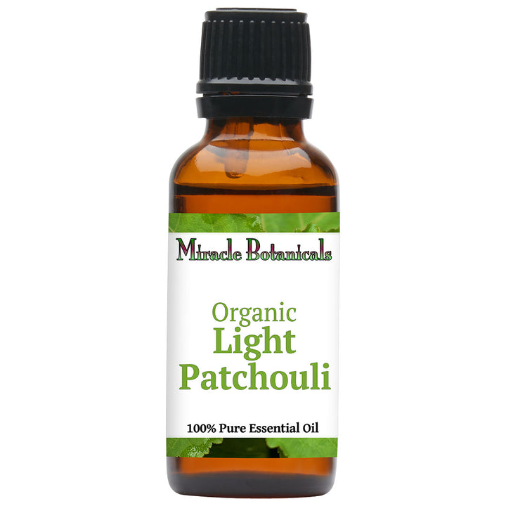 Patchouli (Light) Essential Oil - Organic (Pogostemon Cablin Benth.)