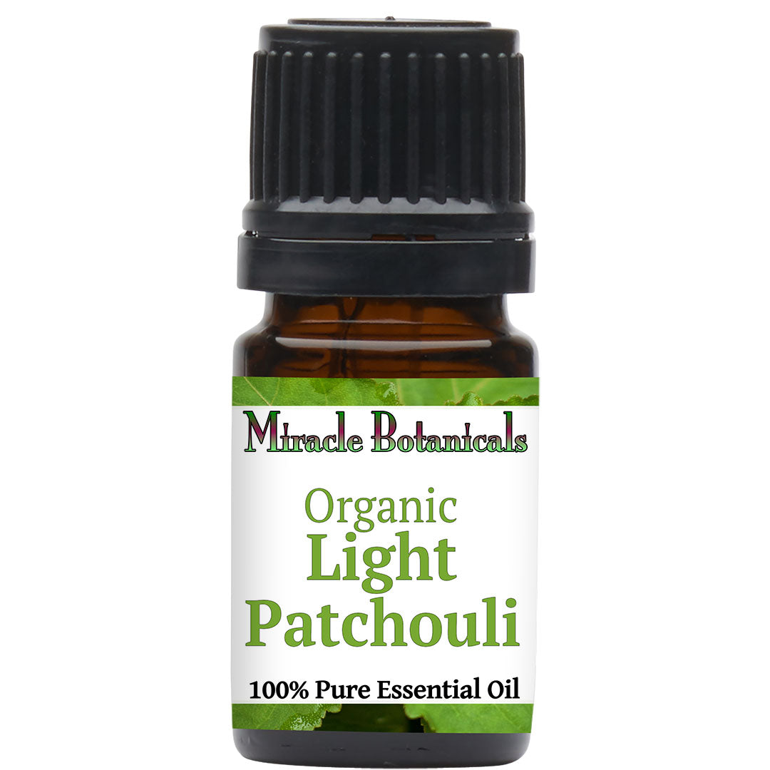 Patchouli (Light) Essential Oil - Organic (Pogostemon Cablin Benth.)