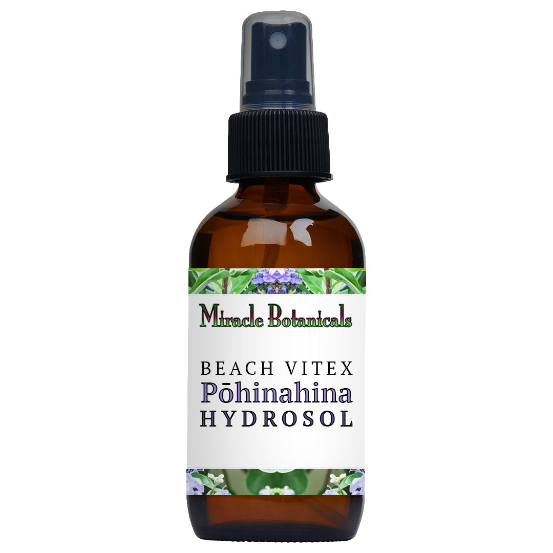 Beach Vitex (Pōhinahina) Hydrosol - Organic (Vitex Rotundifolia)