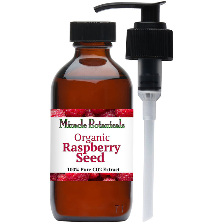 Raspberry Seed Oil - Organic - CO2 Extracted (Rubus Idaeus) - Miracle Botanicals Essential Oils