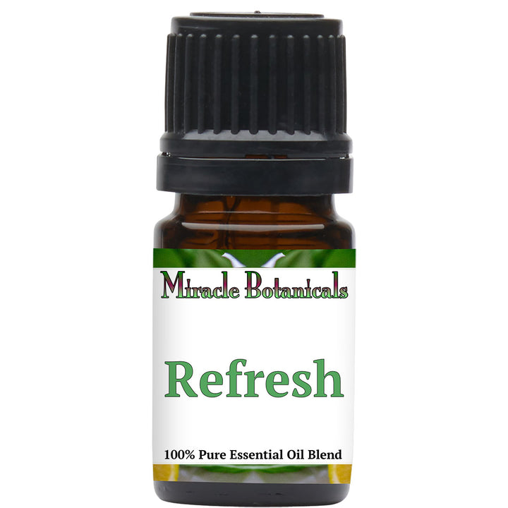 Refresh Essential Oil Blend - 100% Pure Essential Oil Blend for Enhancing Senses