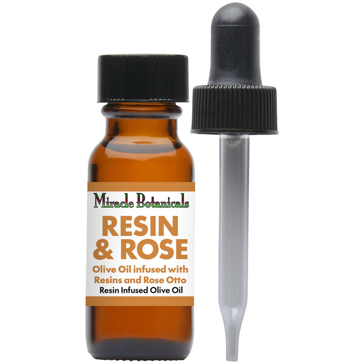 Resin & Rose - Olive Oil infused with Resins & Bulgarian Rose Otto