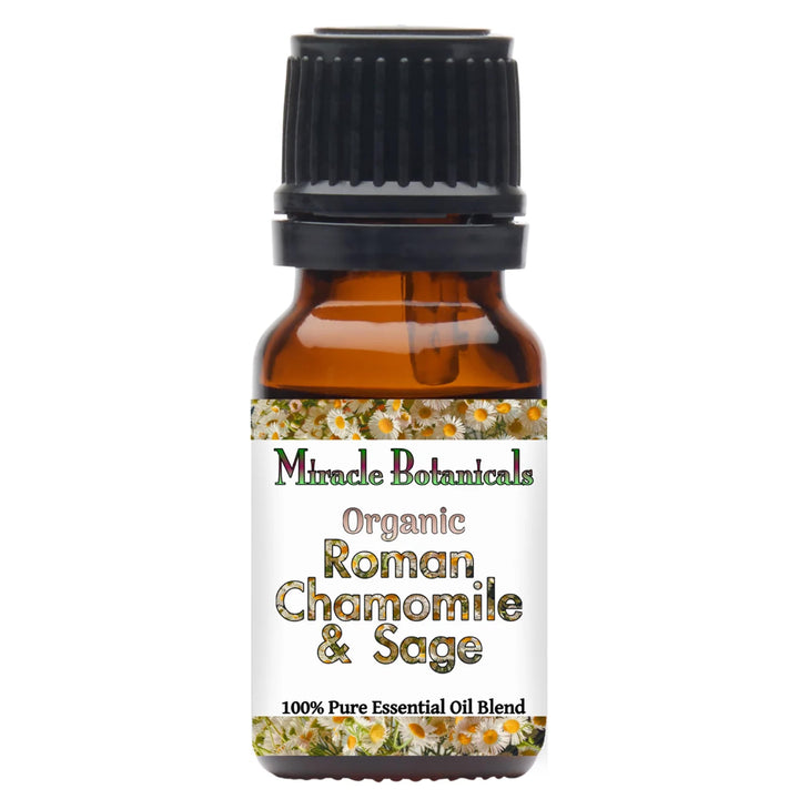 Roman Chamomile & Sage Essential Oil - Organic